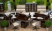 Мебель для офиса серии «Лайт» компании «Эдем» в популярной цветовой вариации «Венге»