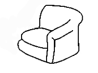 Кресло с 1 подлокотником Правый 0.110 (П) (экокожа Best)
