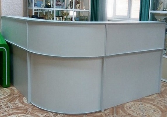 Современная стойка-ресепшн ЭДЕМ-2 - вид 8