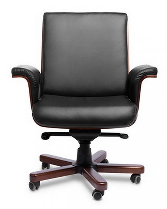Чёрное кресло руководителя CADIS B - вид 2