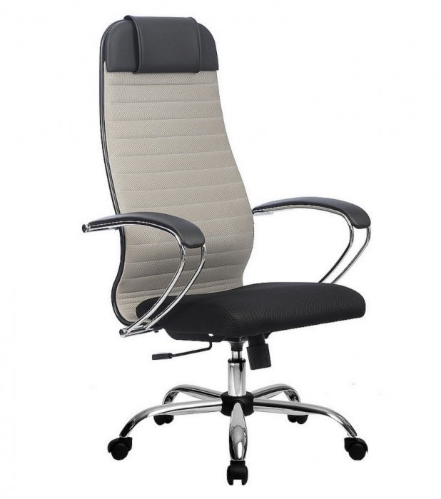 Кресло руководителя из ткани МЕТТА Комплект21 Ch ов - вид 6
