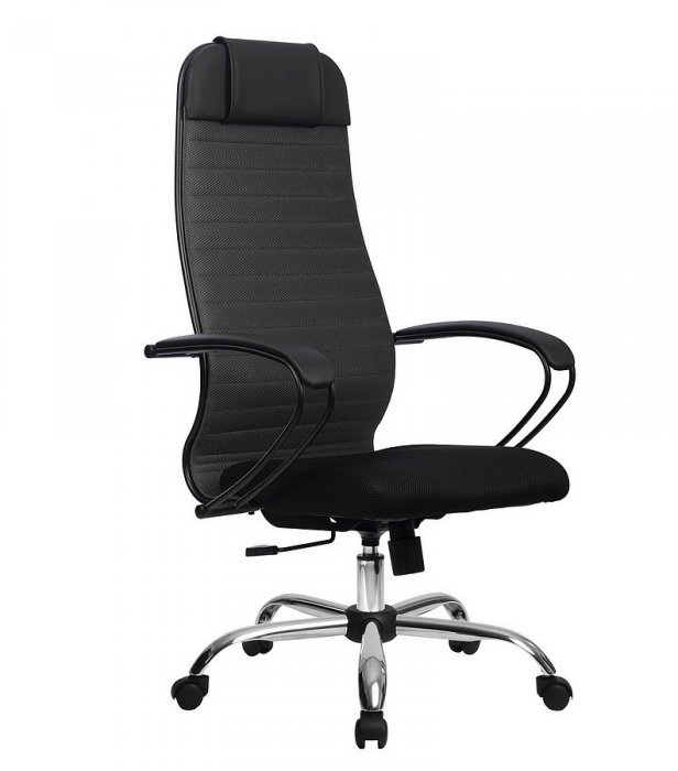 Кресло руководителя из ткани МЕТТА Комплект21 Ch ов - вид 9